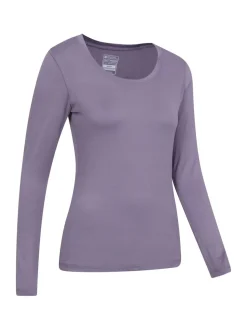 Mountain Warehouse Purple Keep The Heat Quick Drying Thermal Top