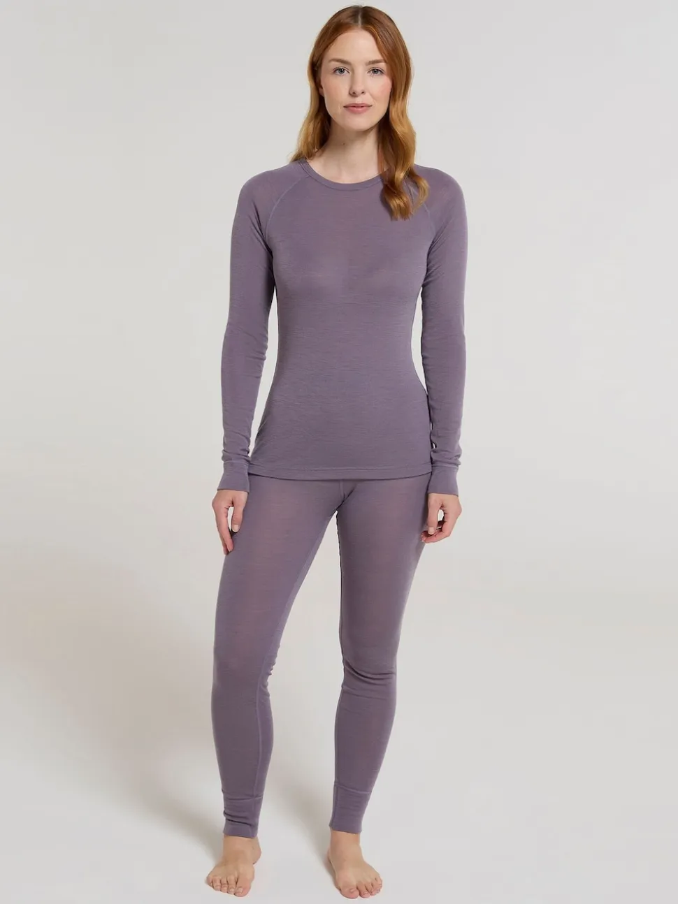 Mountain Warehouse Purple Womens Merino II Thermal Top