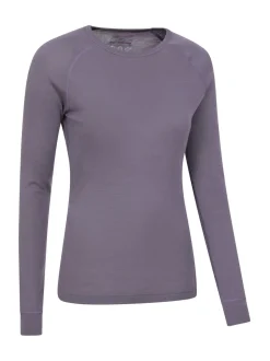 Mountain Warehouse Purple Womens Merino II Thermal Top