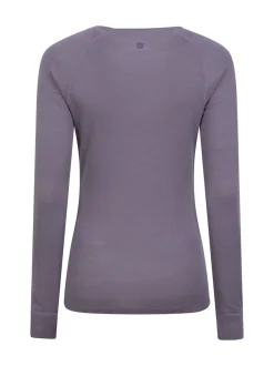 Mountain Warehouse Purple Womens Merino II Thermal Top