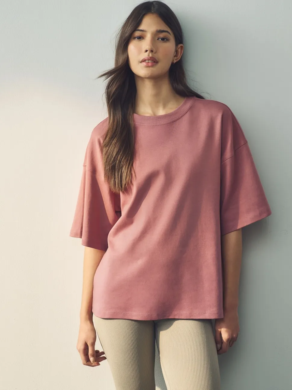Multi 100% Cotton Boxy Short Sleeve T-Shirts 5 Pack