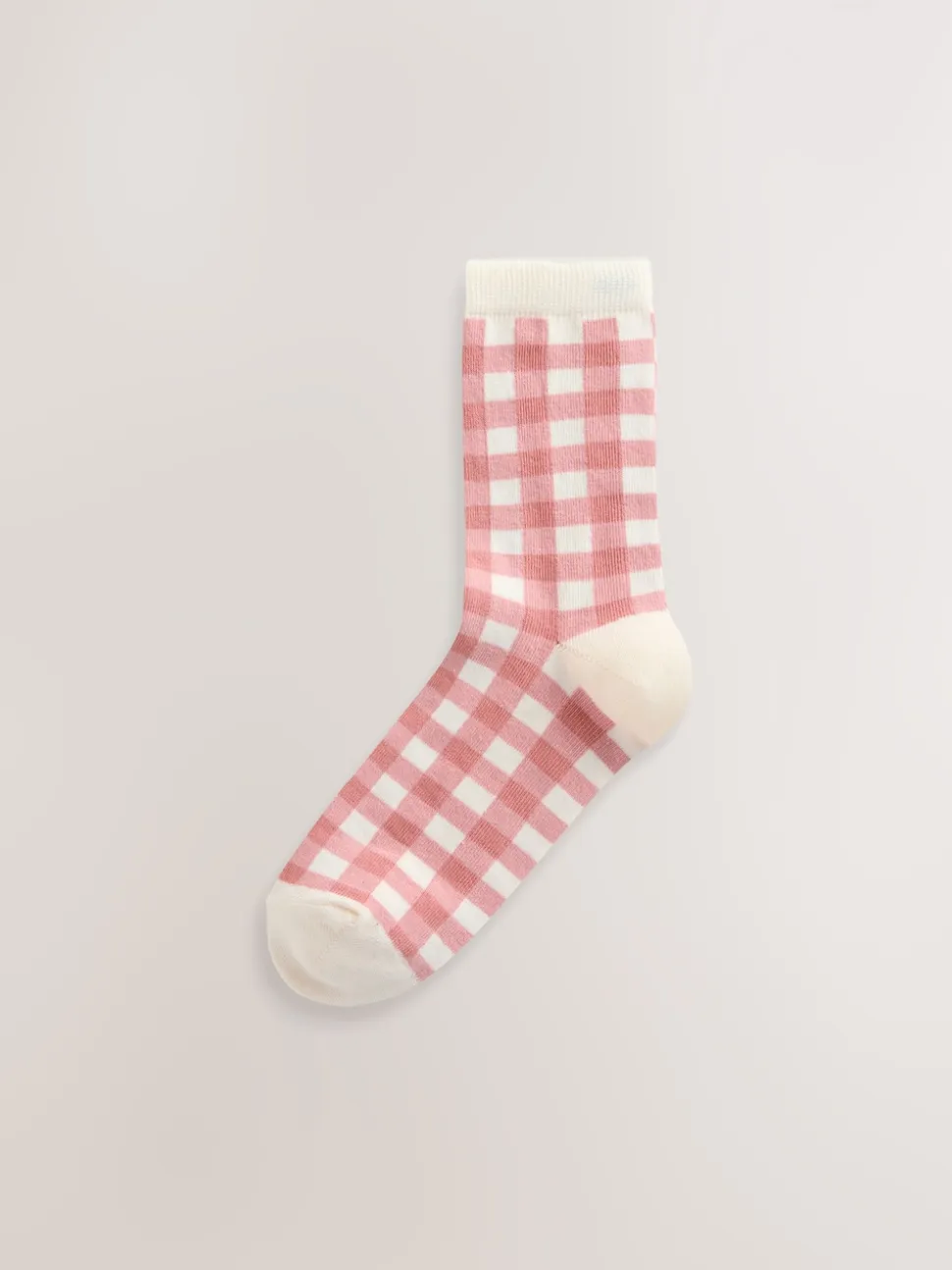 Multi Check Ankle Socks 5 Pack