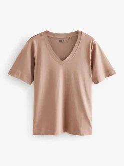 Multi Cotton Modal Slouch T-Shirt 5 Pack