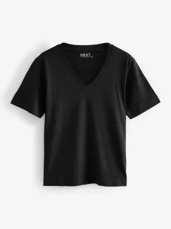 Multi Cotton Modal Slouch T-Shirt 5 Pack