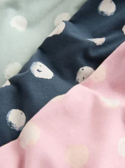 Multi Spot Long Sleeve Pyjamas 3 Pack