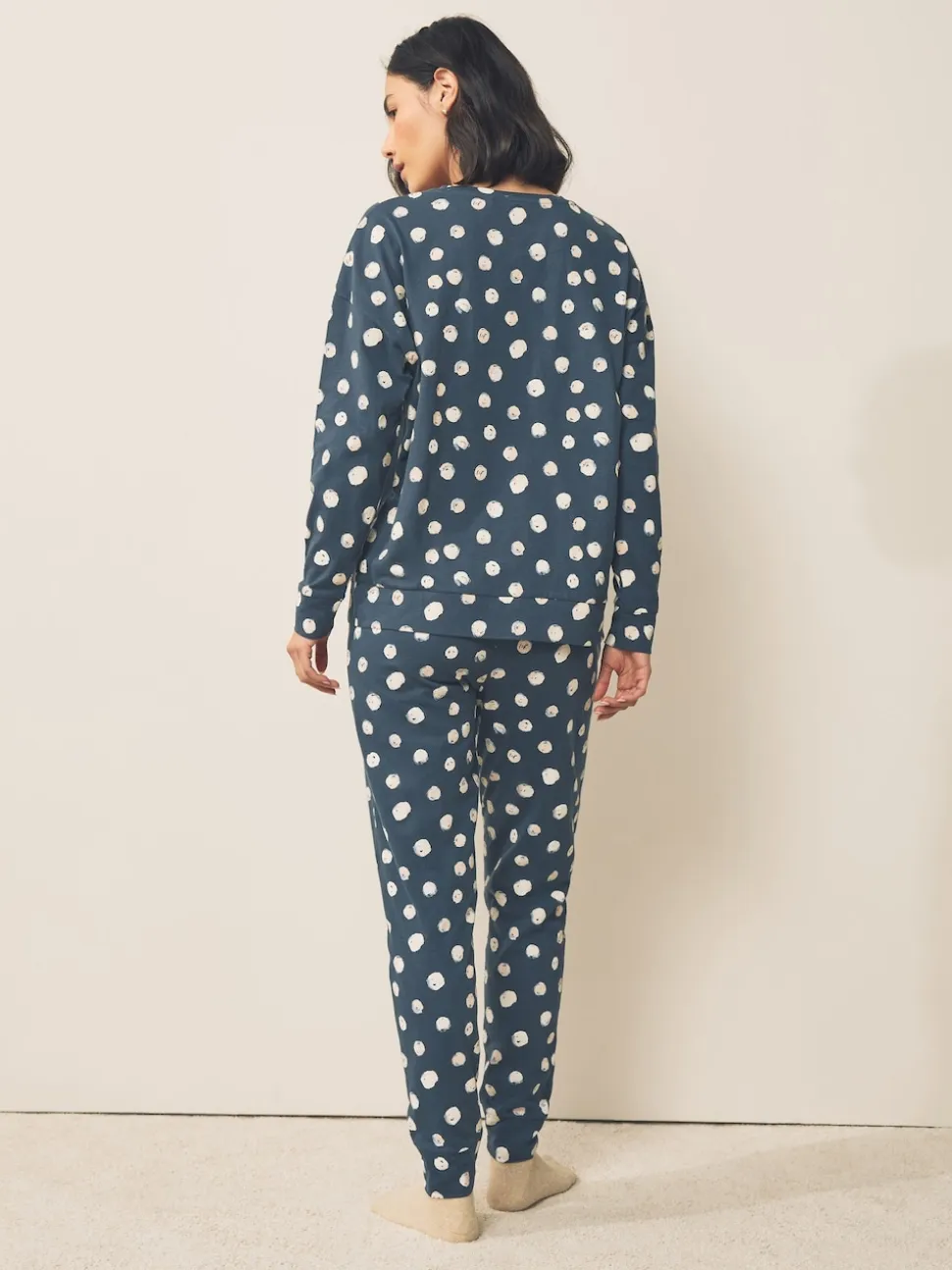 Multi Spot Long Sleeve Pyjamas 3 Pack