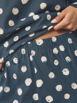 Multi Spot Long Sleeve Pyjamas 3 Pack
