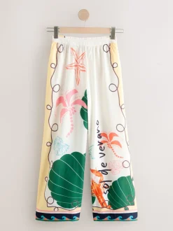Multi Wide Leg Trousers