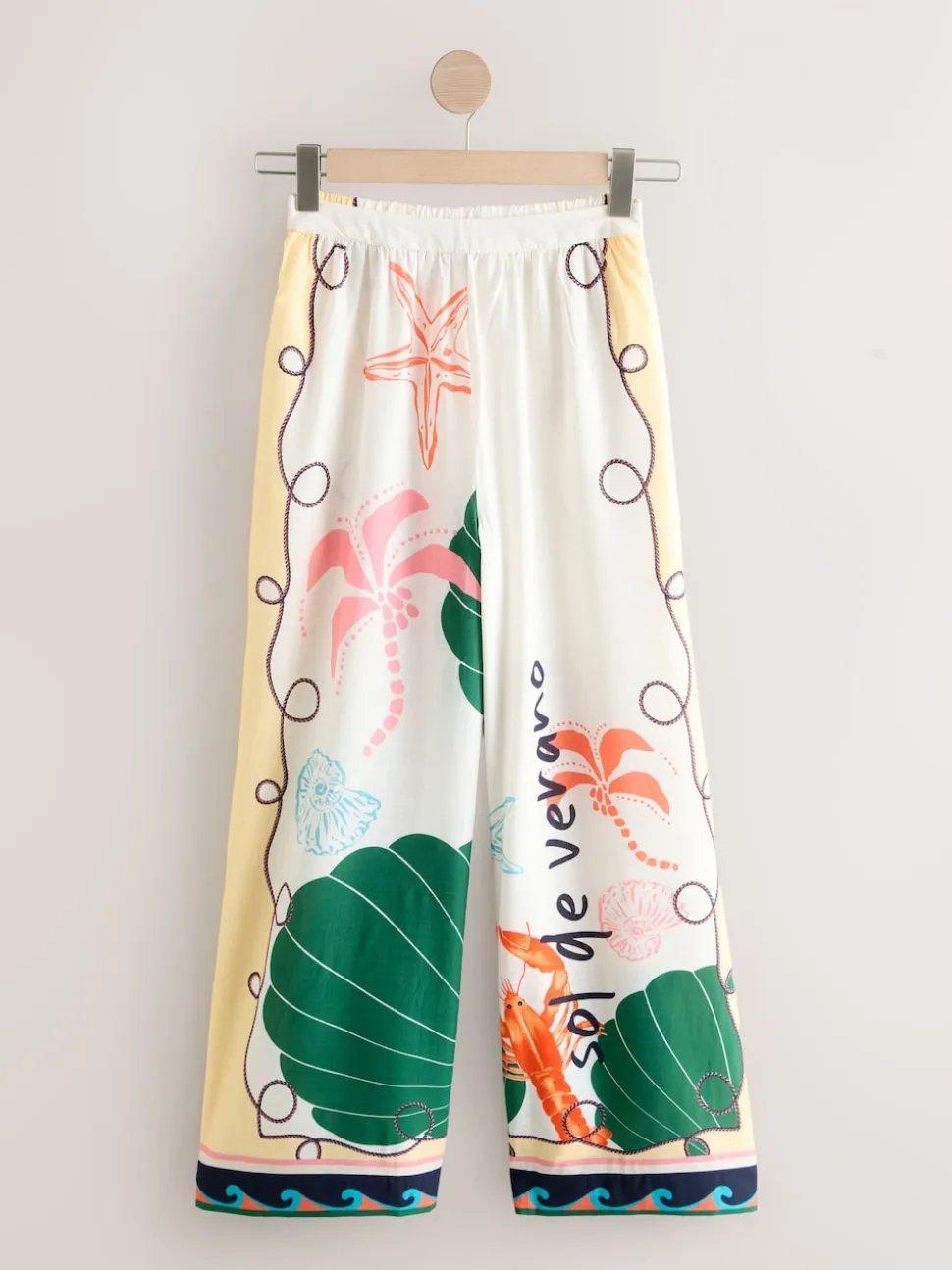Multi Wide Leg Trousers