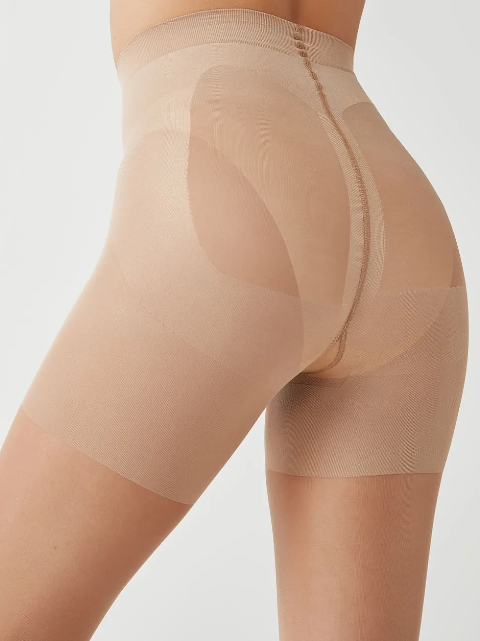 Natural Tan 20 Denier Sheer Gloss Tights 3 Pack