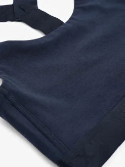 Navy Blue Active Sports Low Impact Ultimate Comfort Crop Top