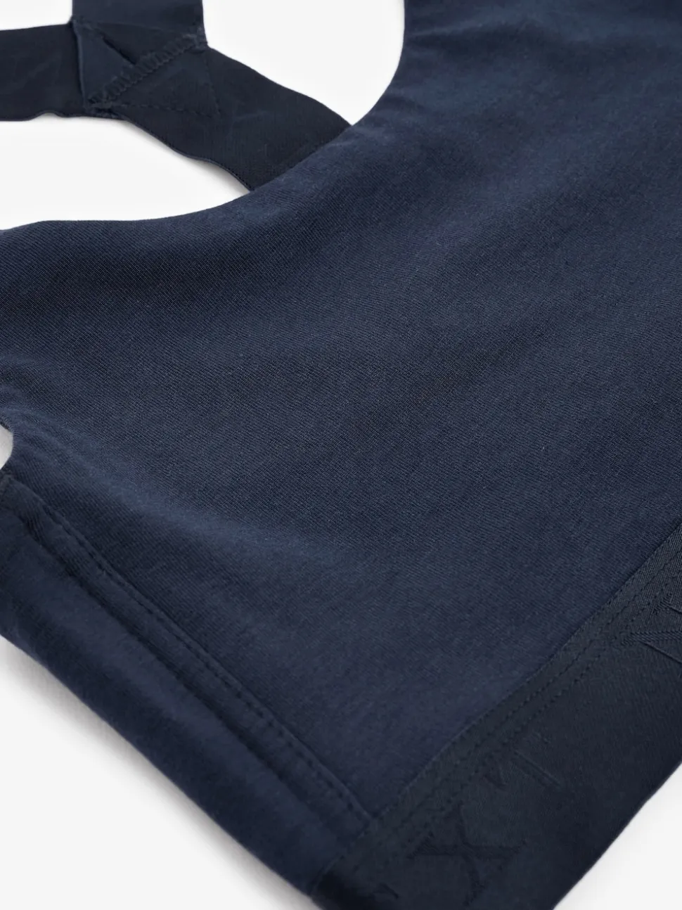 Navy Blue Active Sports Low Impact Ultimate Comfort Crop Top