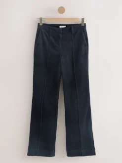 Navy Blue N. Premium Cord Bootcut Trousers