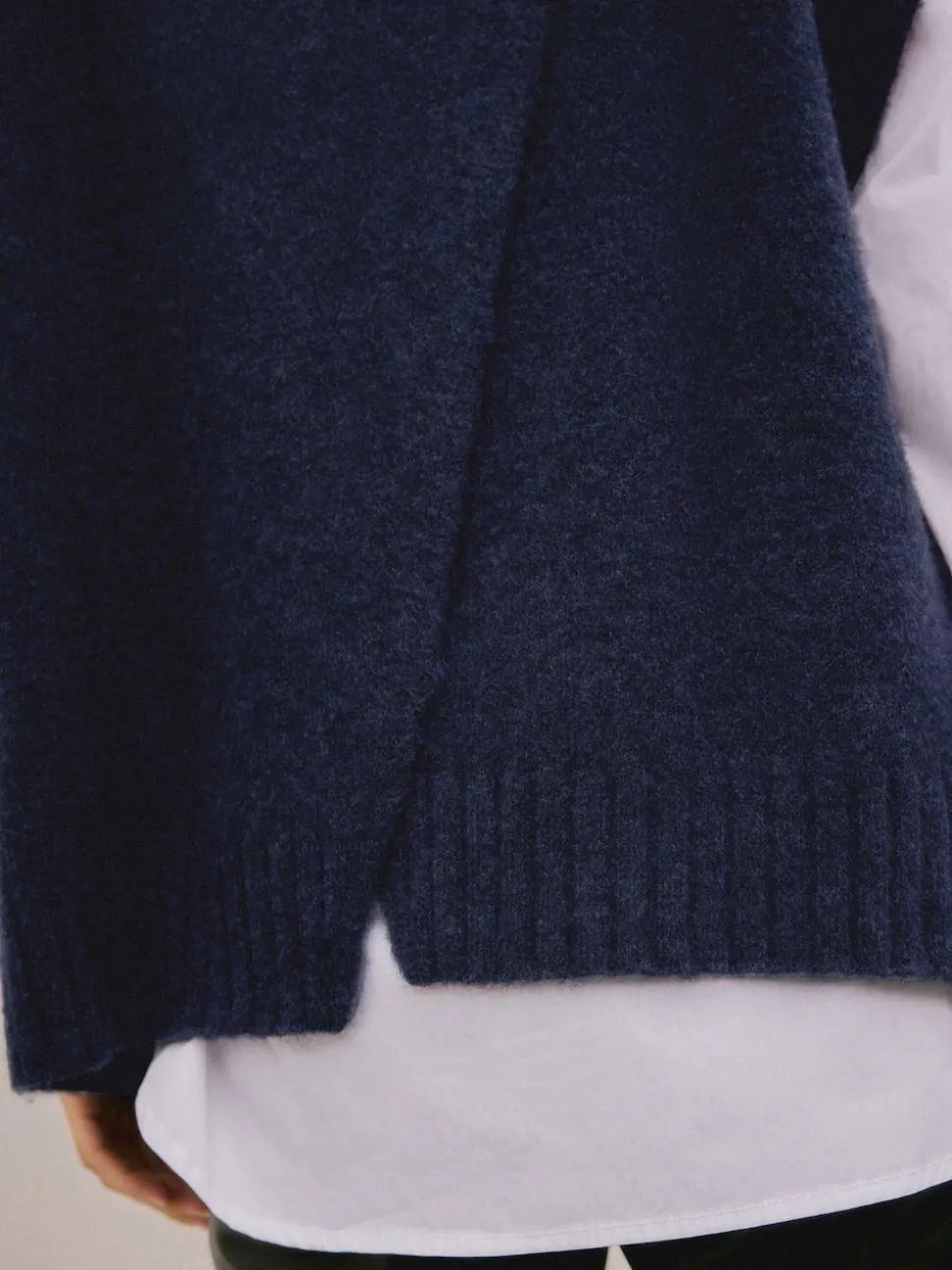 Navy Blue N. Premium Knitted Tank
