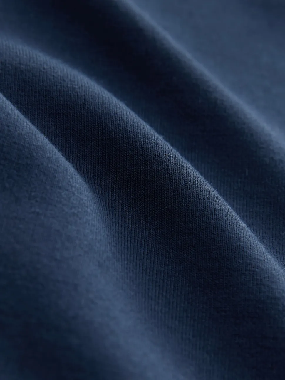 Navy Blue Premium Heavyweight Slinky Barrel Leg Joggers