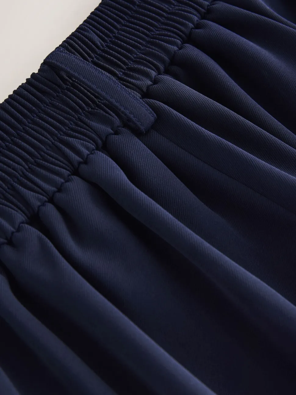 Navy Blue Smart Longline Shorts