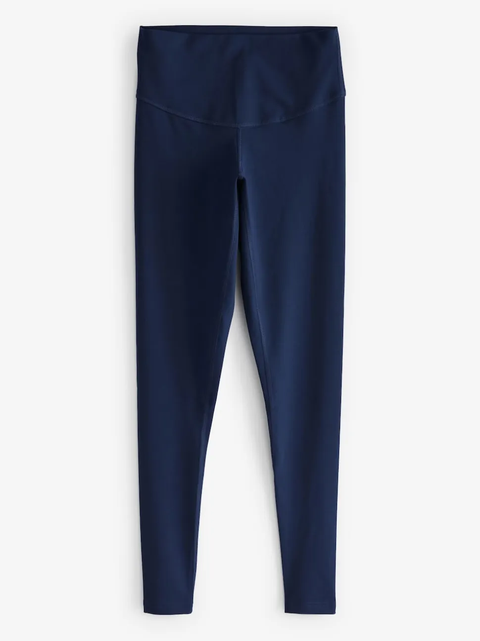 Navy Blue Sports Dry Tech Tummy Control High Waist Full Length Legging