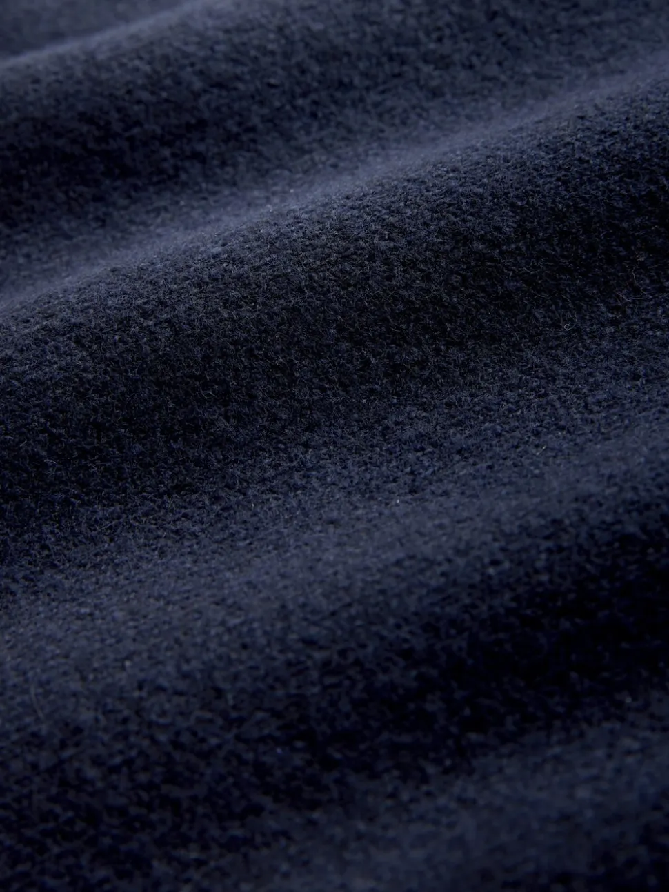 Navy Blue Supersoft High Neck Seam Detail Jumper