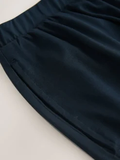 Navy Jersey Harem Joggers