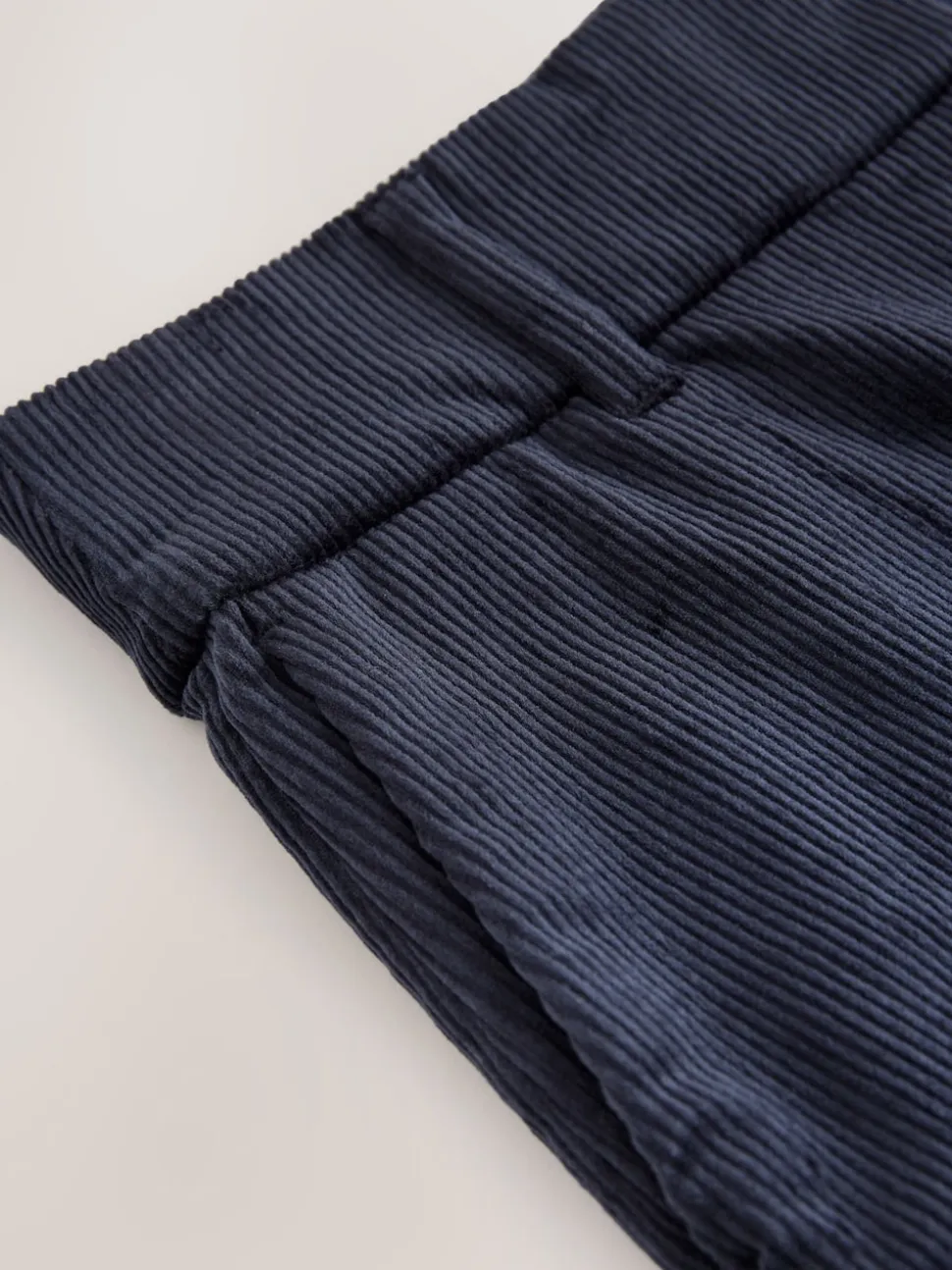 Navy N. Premium Cord Bootcut Trousers