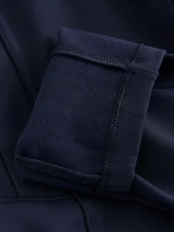 Navy Outdoor Fleece Lined Warm Handle Leggings