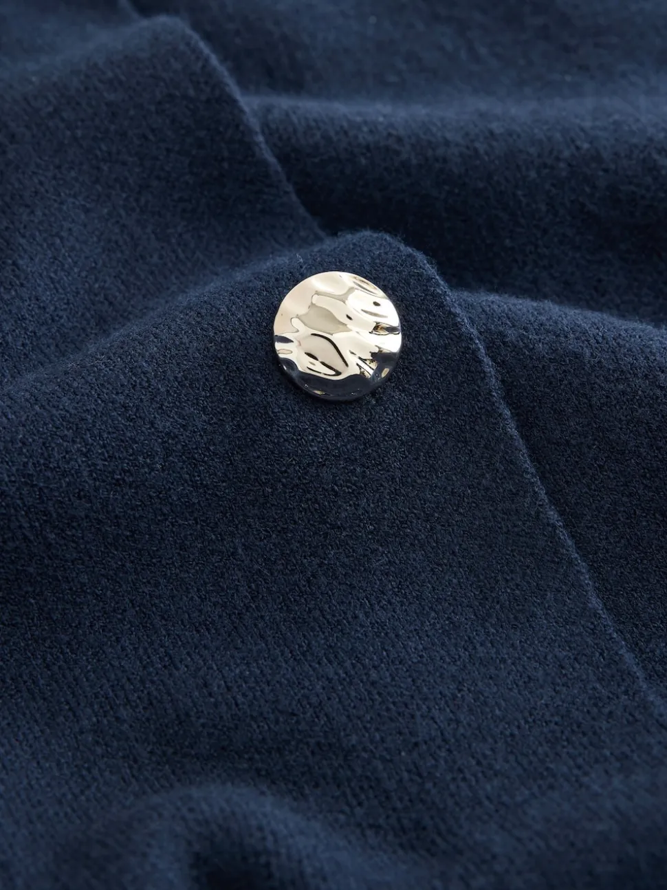 Navy Sailor Collar Cardigan