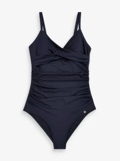 Navy Shaping Tummy Control Swimsuit
