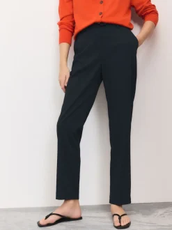 Navy Slim Tailored Trousers