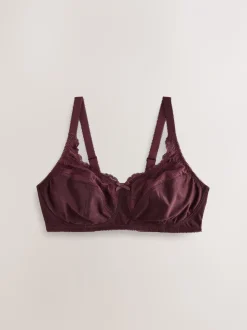 Navy/Berry/Pink Total Support Full Cup Lace Ultimate Comfort Bras 3 Pack
