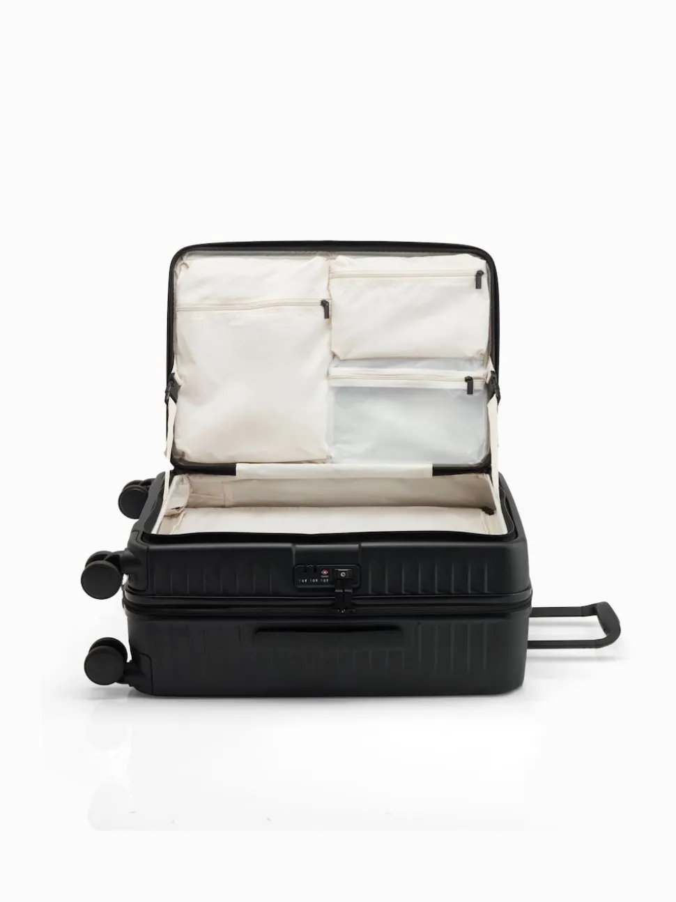Nere Black Venture DUAL OPEN 75CM Suitcase