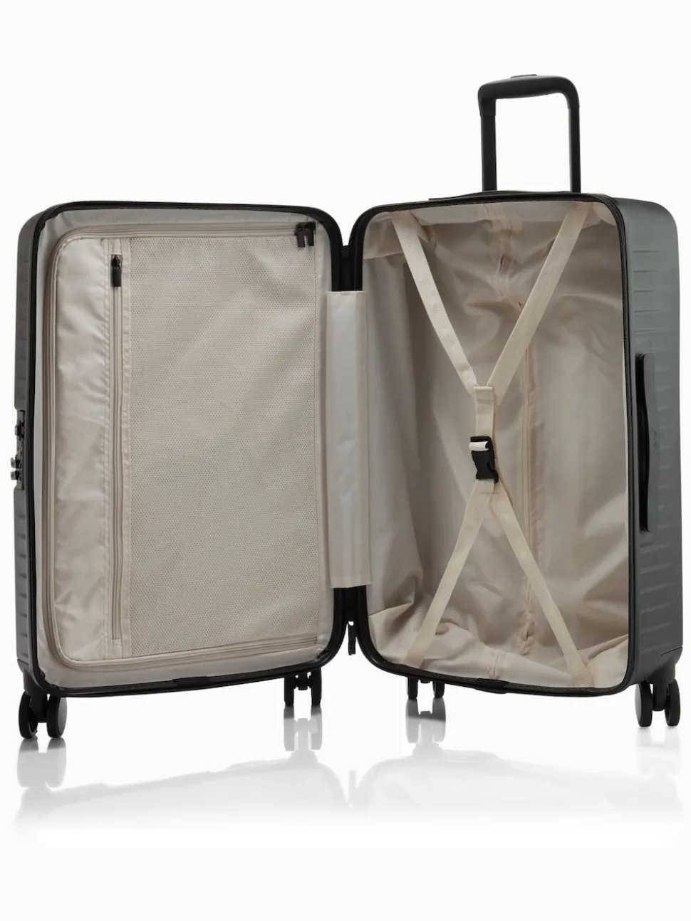 Nere Black Venture DUAL OPEN 75CM Suitcase
