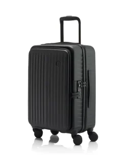 Nere Black Venture DUAL OPEN 55CM Suitcase