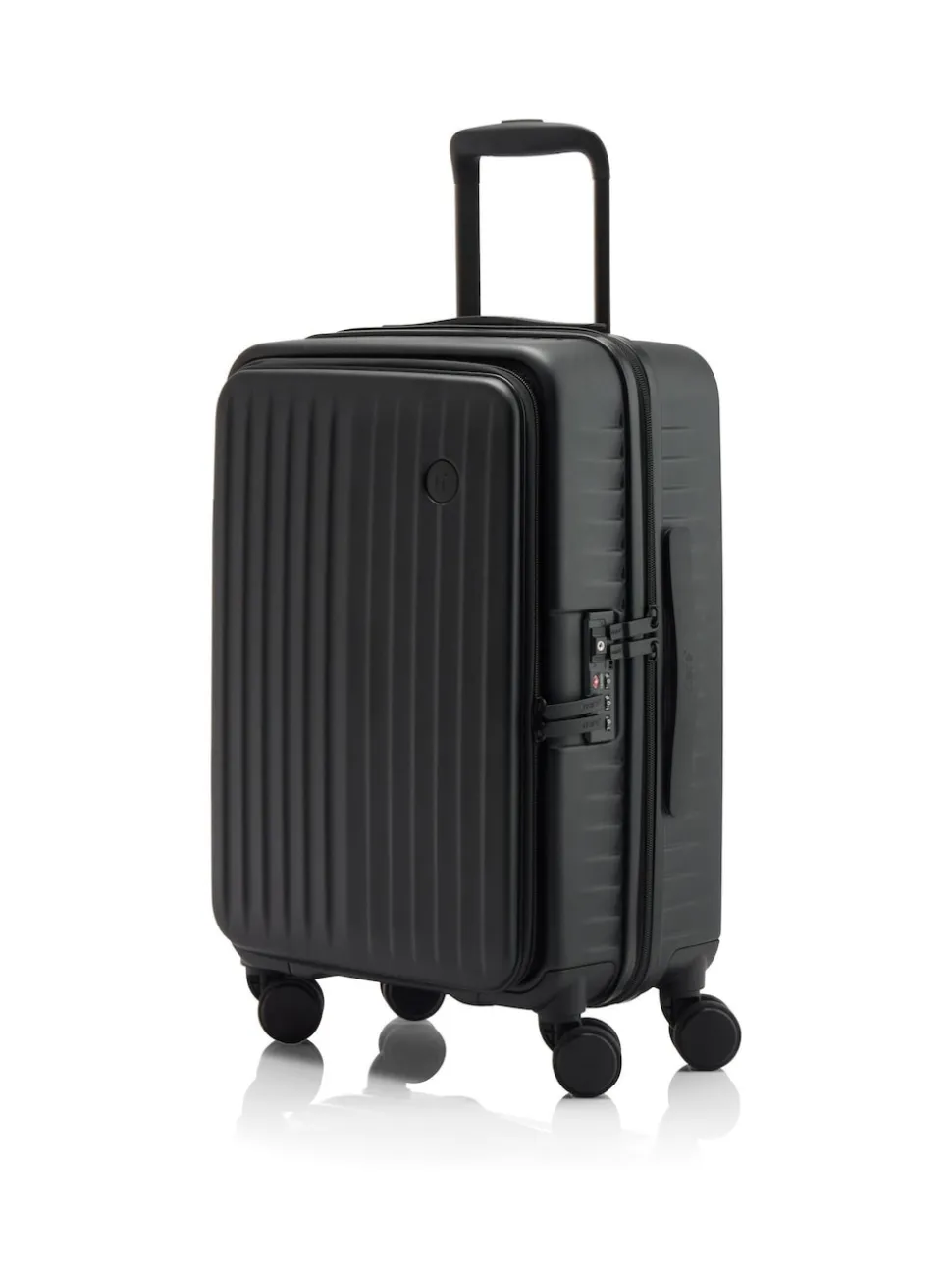 Nere Black Venture DUAL OPEN 55CM Suitcase