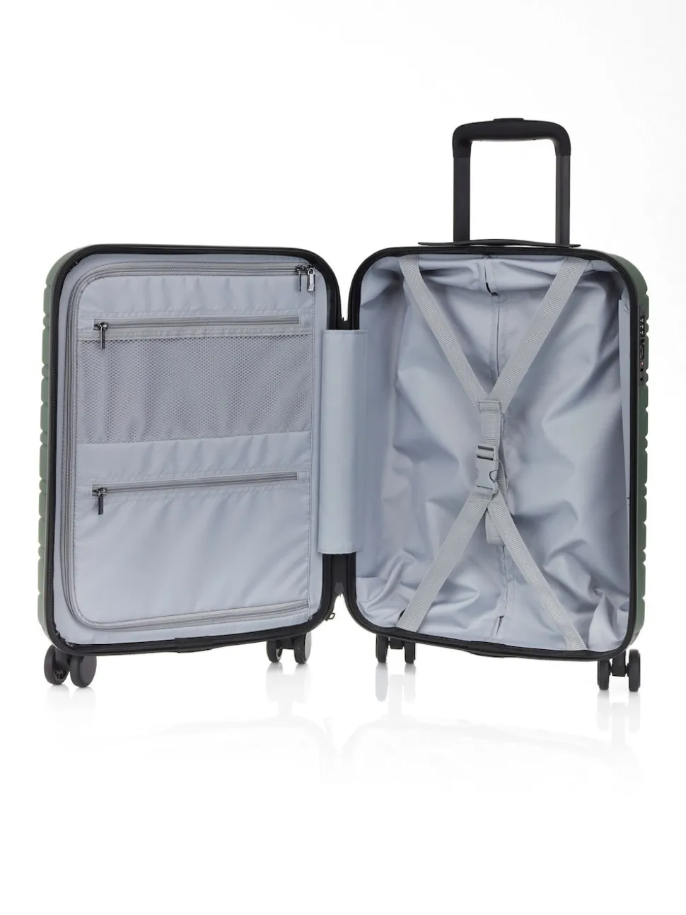 Nere Green STORI 55CM Cabin Suitcase