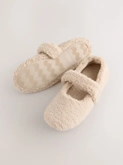 Neutral Borg Ballet Slippers
