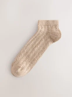 Neutral Cable Trainer Socks 4 Pack