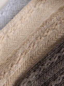 Neutral Cable Trainer Socks 4 Pack