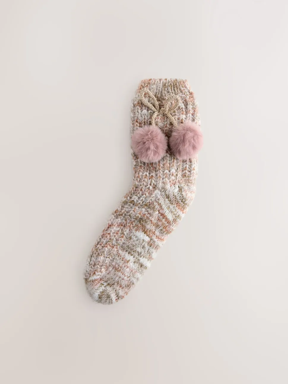 Neutral Chunky Slipper Socks 1 Pack