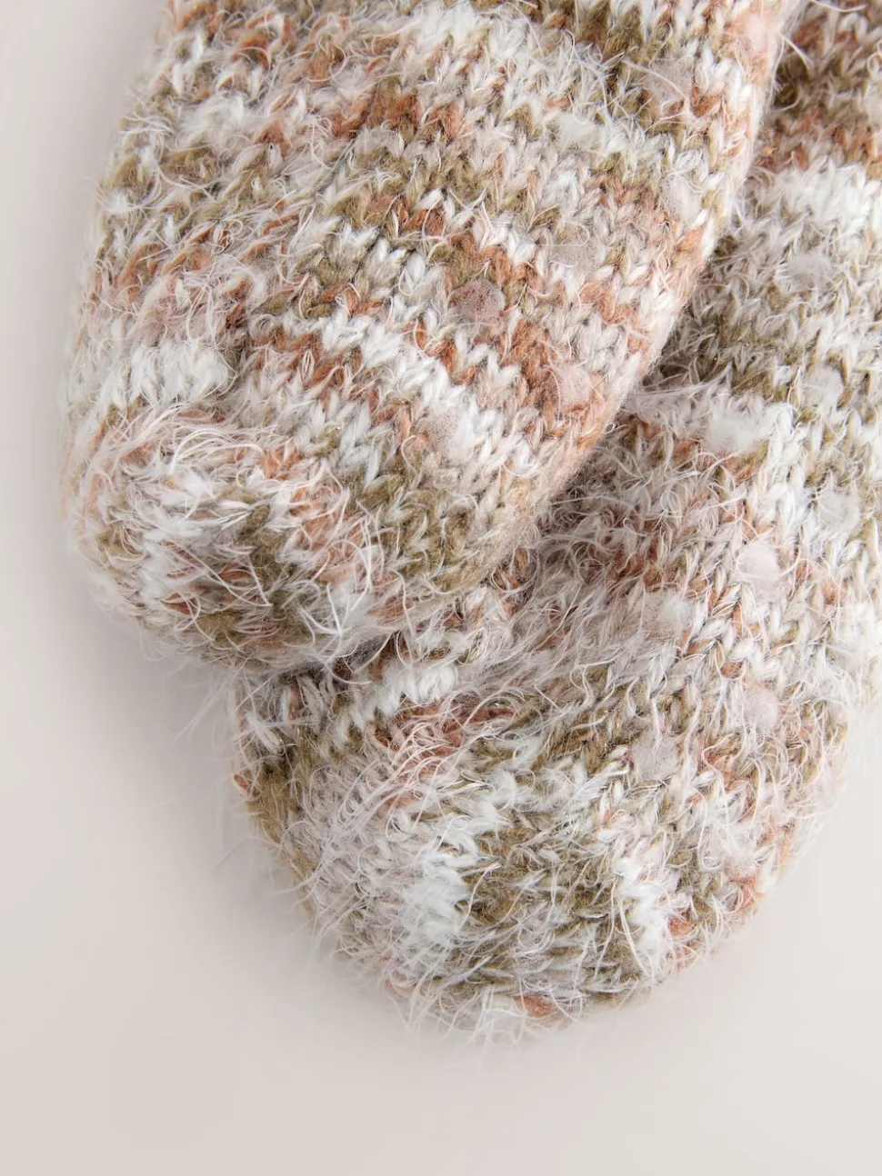 Neutral Chunky Slipper Socks 1 Pack
