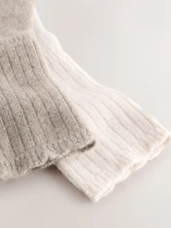 Neutral Containing Merino Wool Ankle Socks 2 Pack