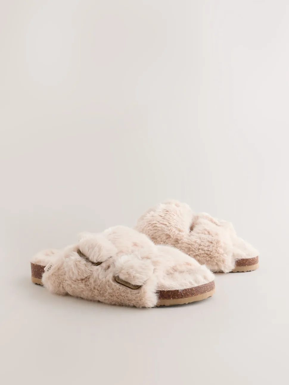 Neutral Footbed Comfort Slippers