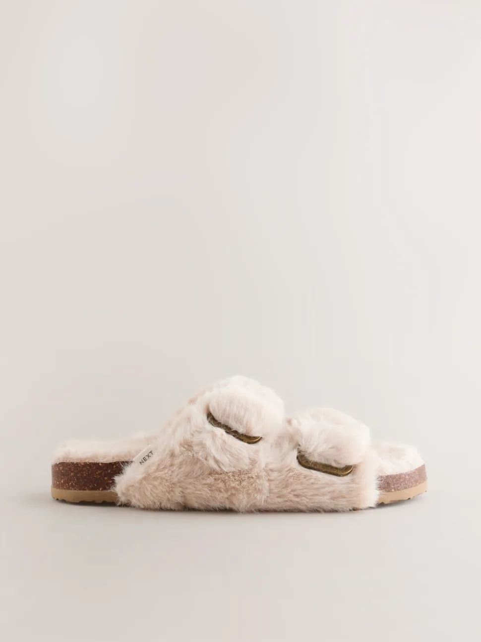 Neutral Footbed Comfort Slippers