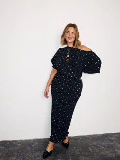Never Fully Dressed Black Sunshine Tilly Dress