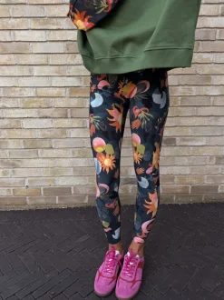 Never Fully Dressed Blue Sun Print Leggings