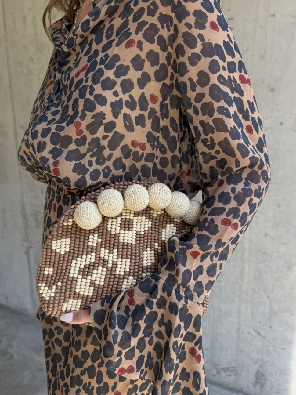 Never Fully Dressed Brown Petite Leopard Mia Petite Dress