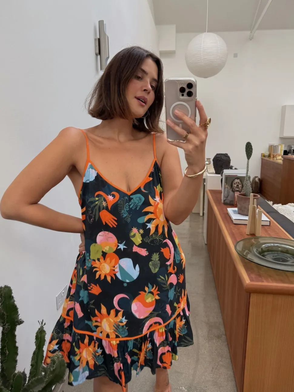 Never Fully Dressed Navy Corazon 100% Viscose Slip
