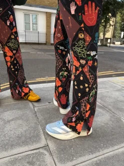 Never Fully Dressed Night Garden Flared Leggings