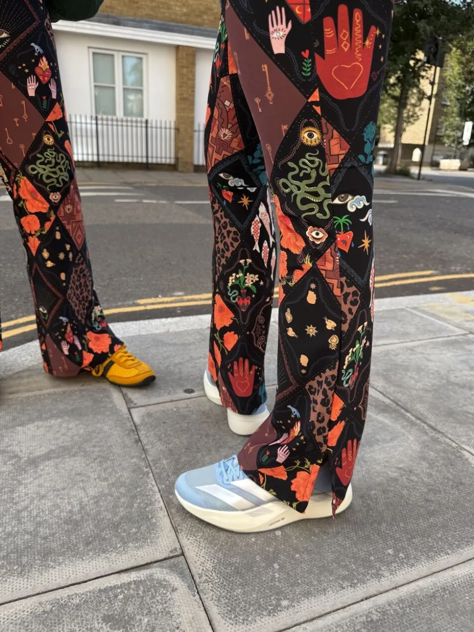 Never Fully Dressed Night Garden Flared Leggings