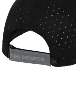 New Balance Black 6 Panel Pro Run Hat