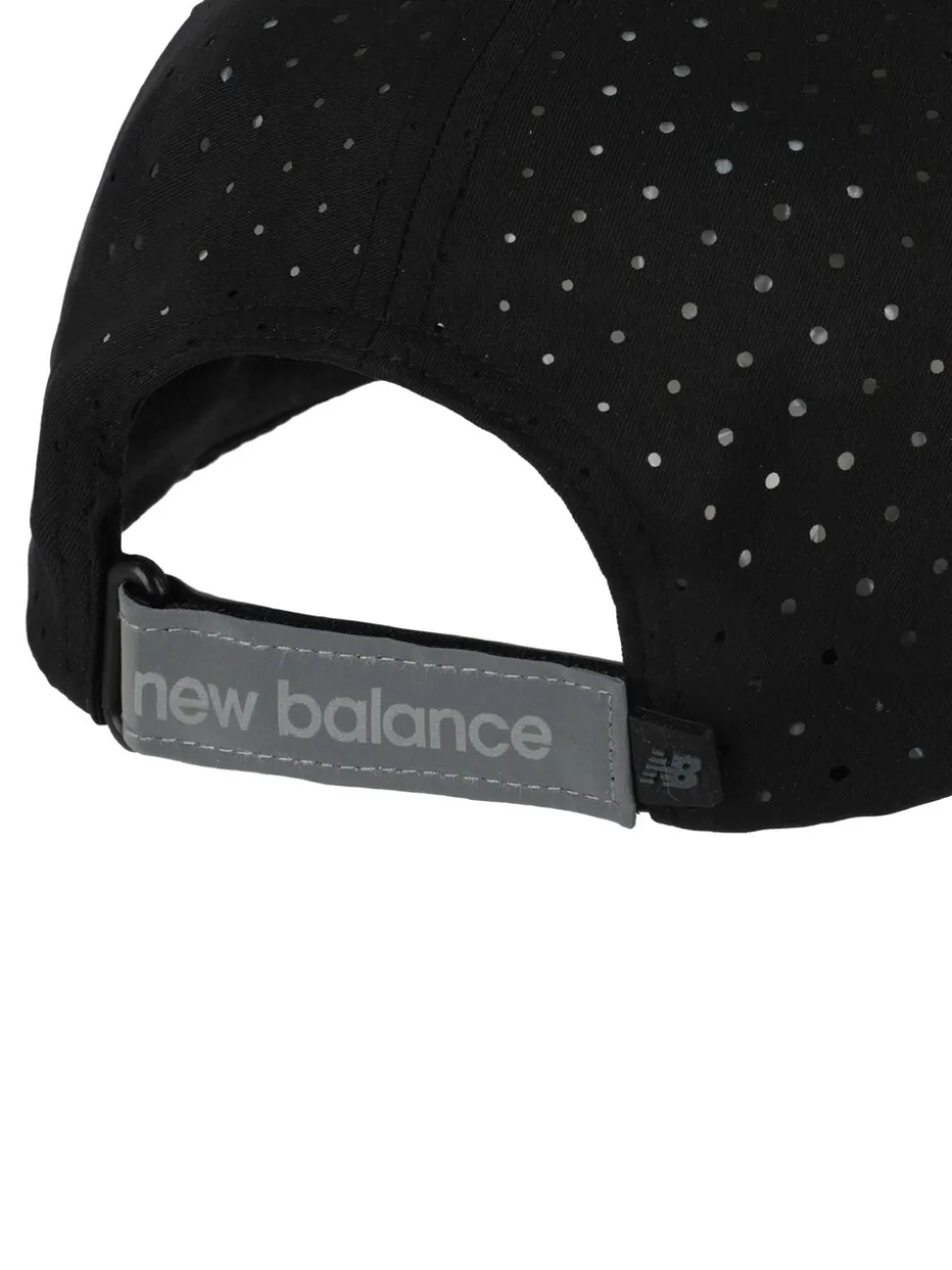 New Balance Black 6 Panel Pro Run Hat